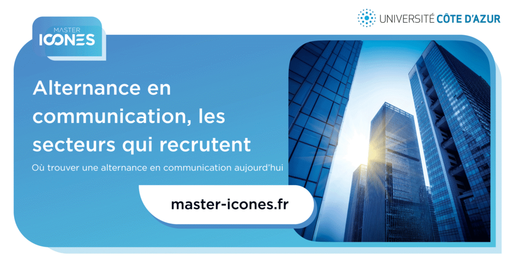 Alternance en communication, les secteurs qui recrutent